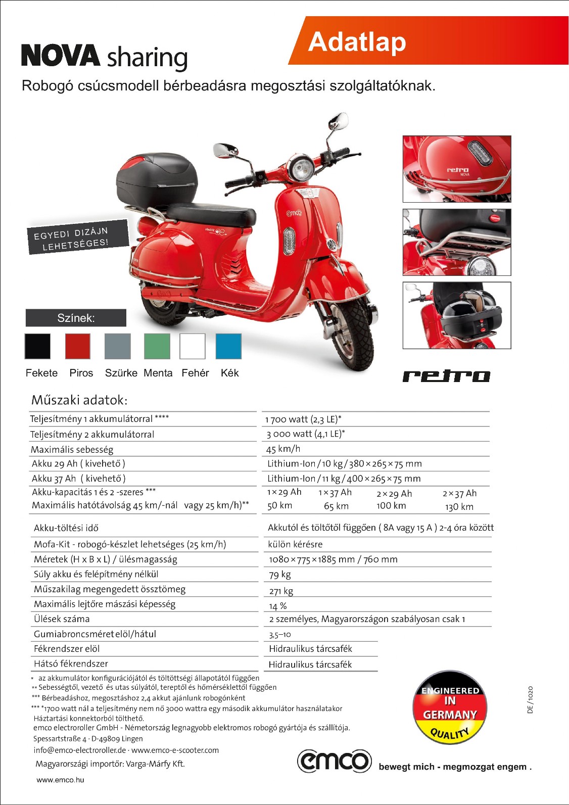 Érdeklődés esetén írjon nekünk: 